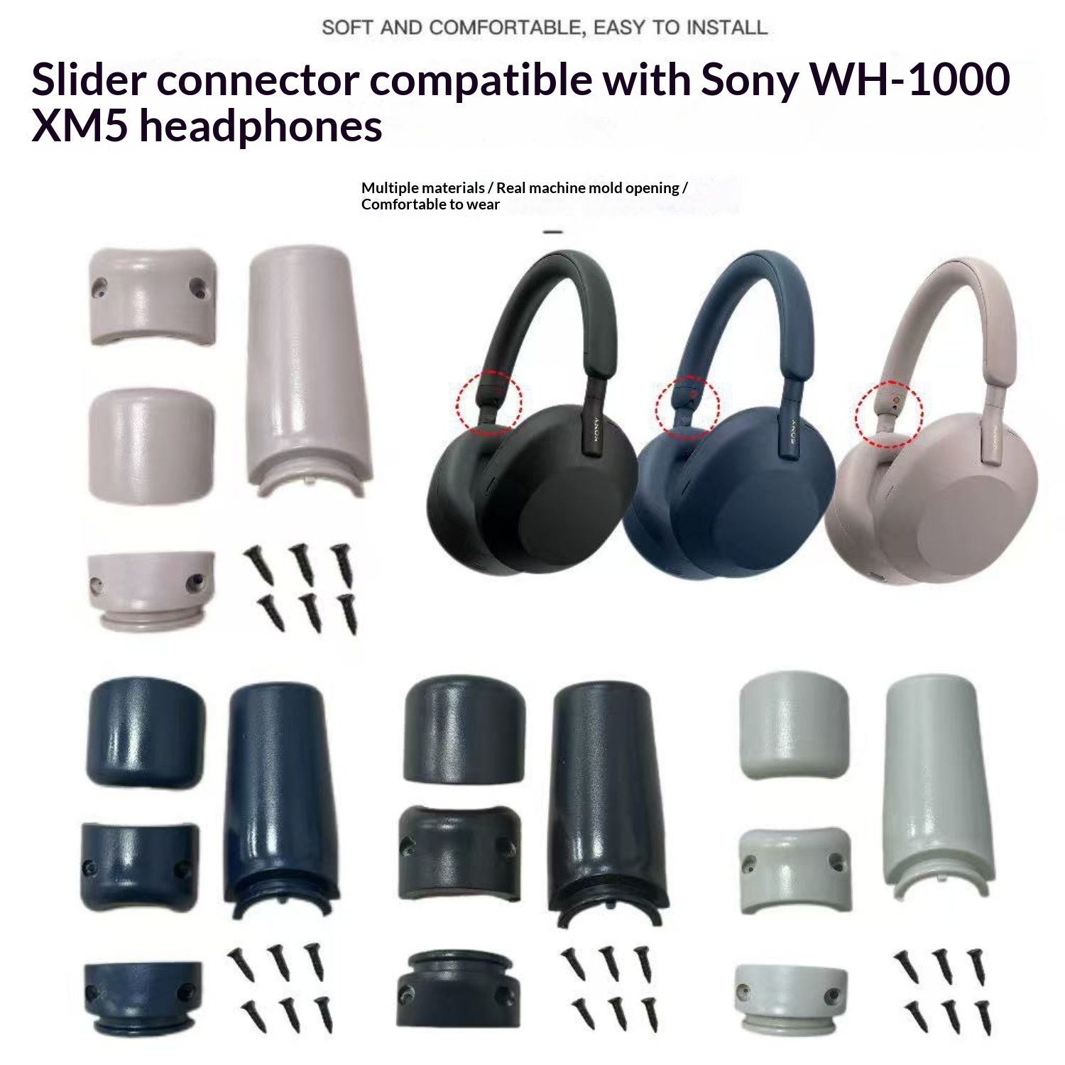 Sony Headphone Wh-1000Xm5 - Kit de réparation de la charnière