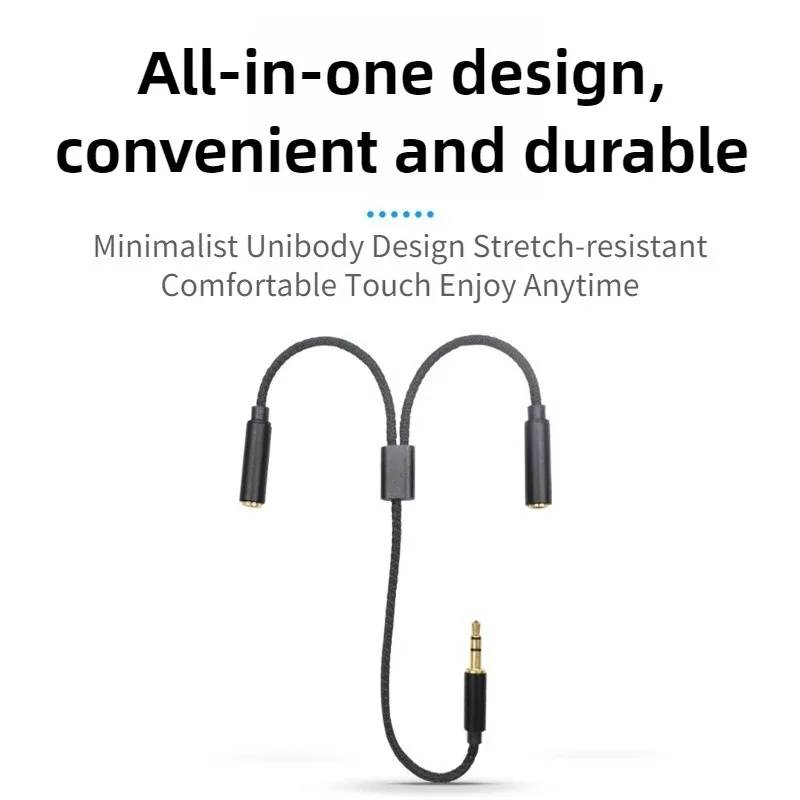 Répartiteur audio 3,5 mm, 1 mâ - Earphone Splitter Jack avis et prix