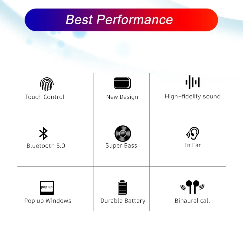 Écouteurs sans fil Bluetooth 5 - Bluetooth Headset On Ear avis et prix