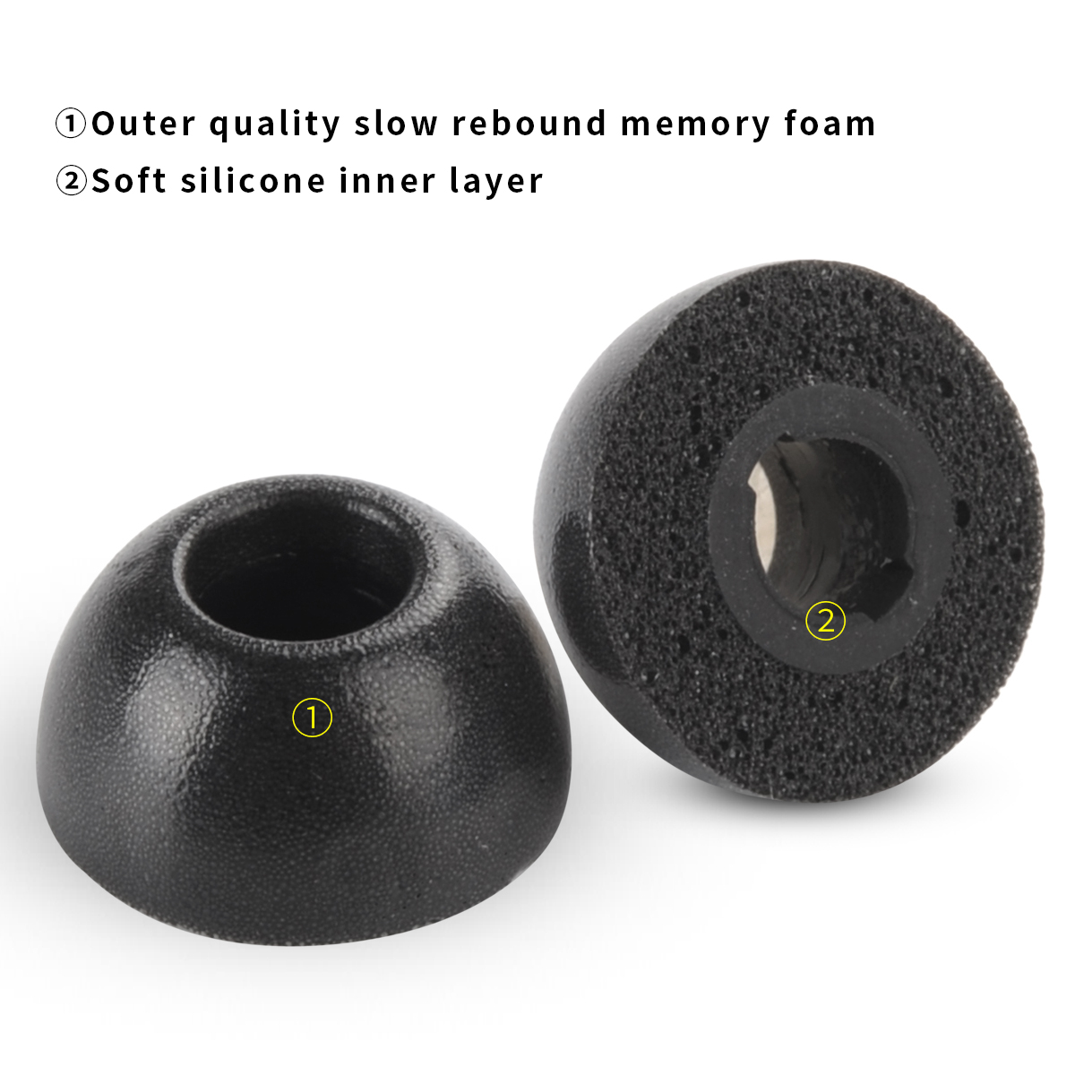 Embouts auriculaires en mousse - Earphone Foam Tip avis et prix